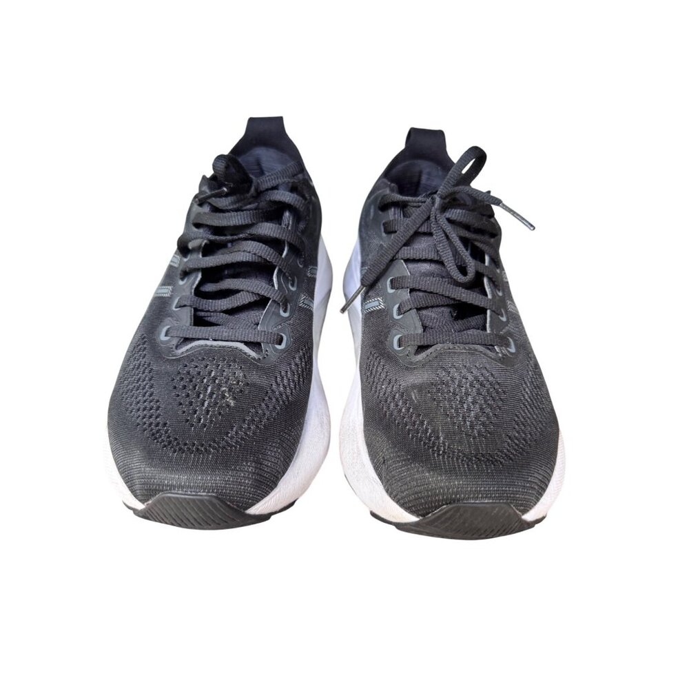 Asics Womens Running Shoes Size 9 Black & White Mesh Upper Lightweight Cushion S